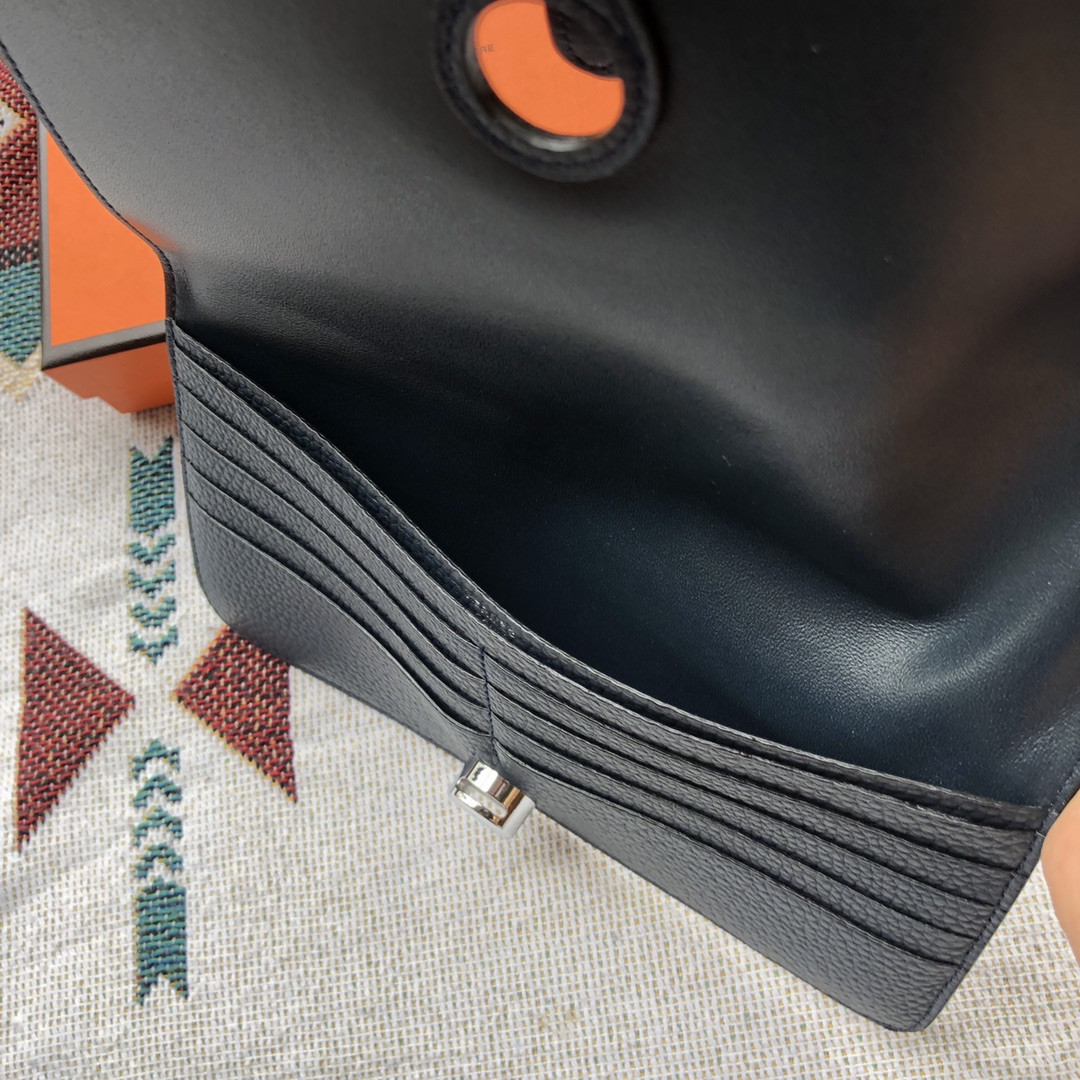 H**mes dogon duo wallet
