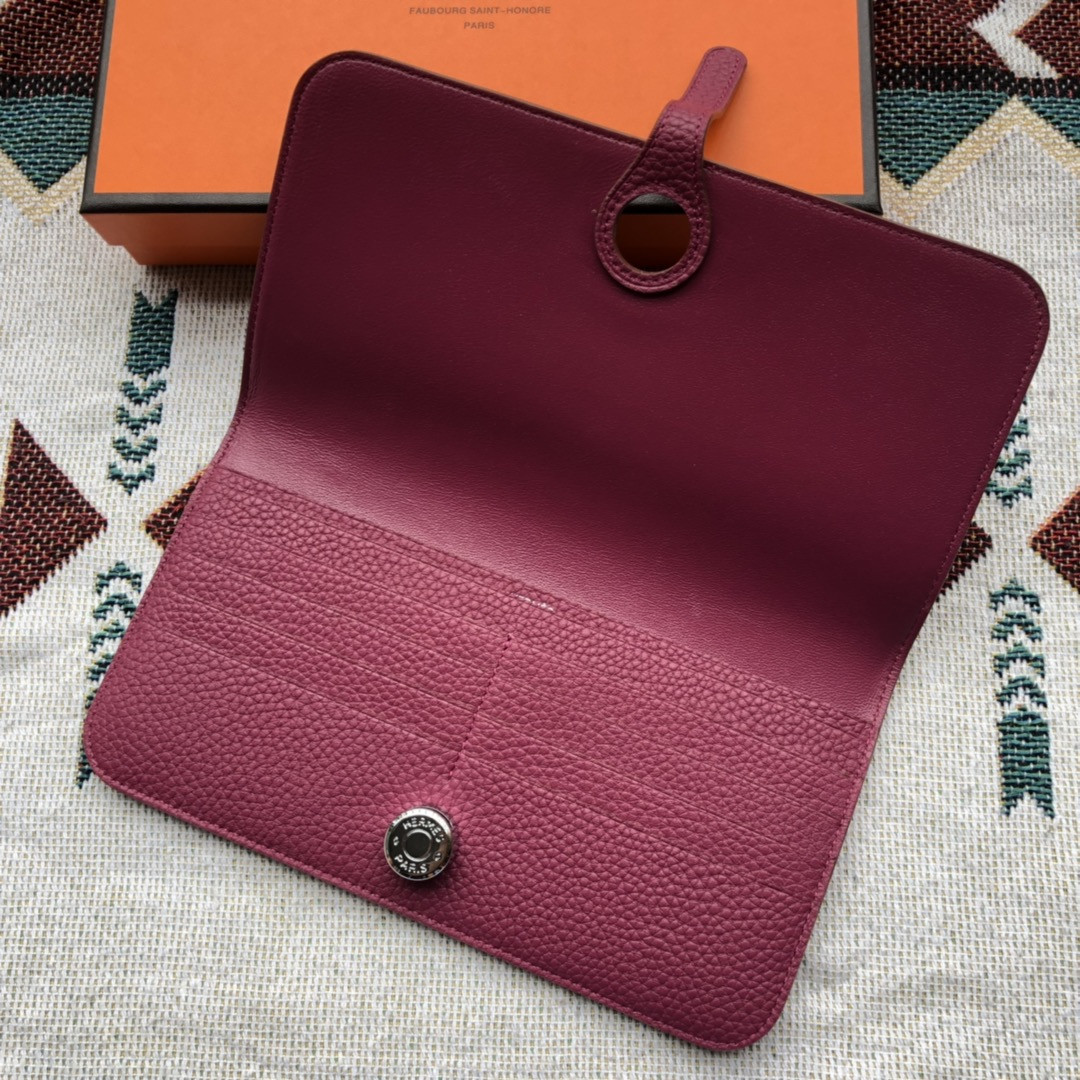 H**mes dogon duo wallet