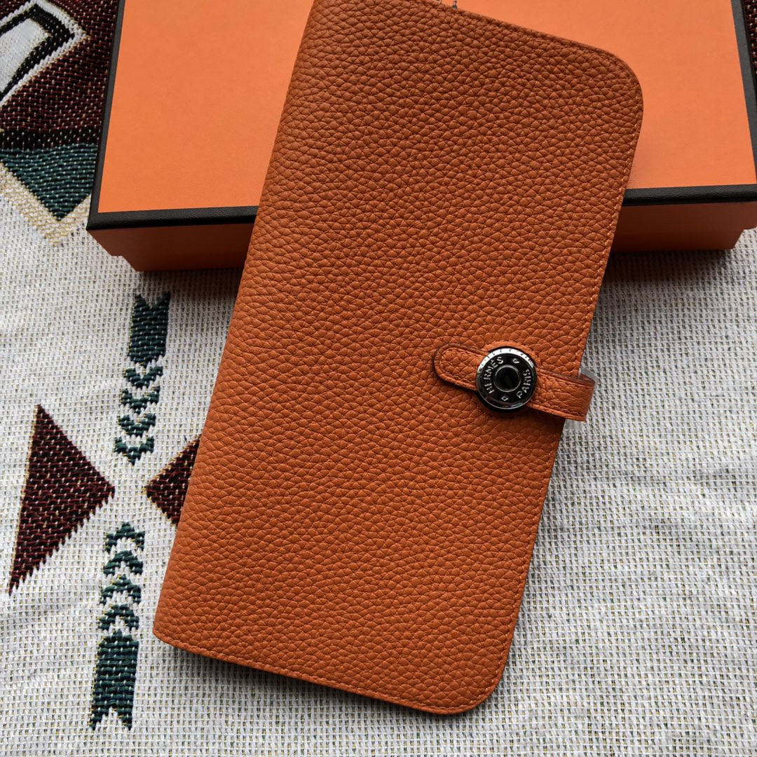 H**mes dogon duo wallet
