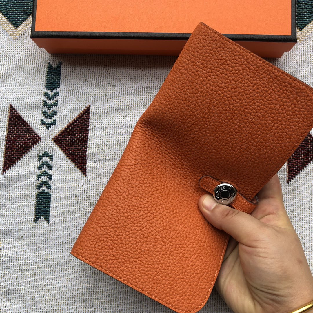 H**mes dogon duo wallet