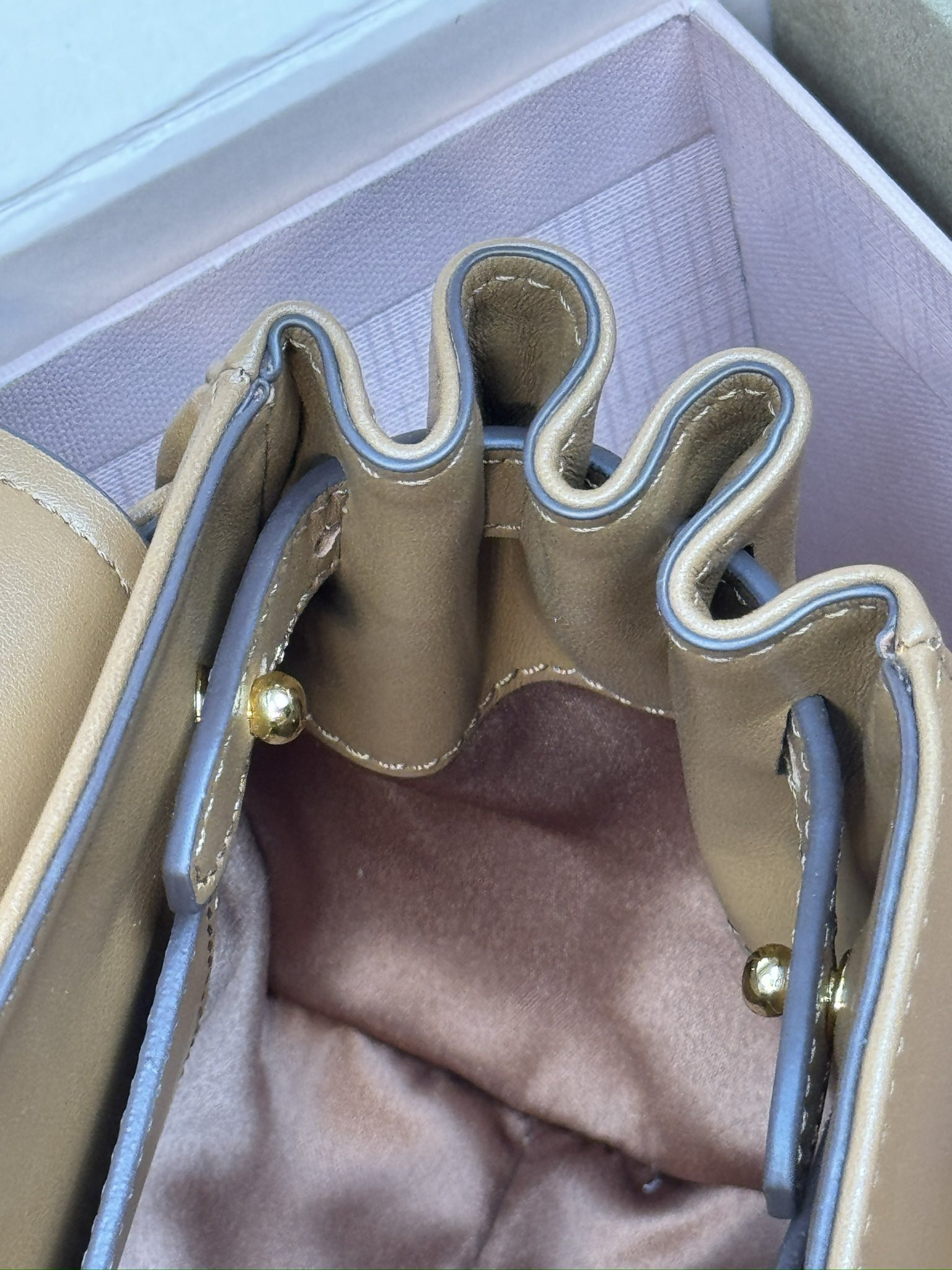 M1v M1v leather shoulder bag 13.5x24x9cm