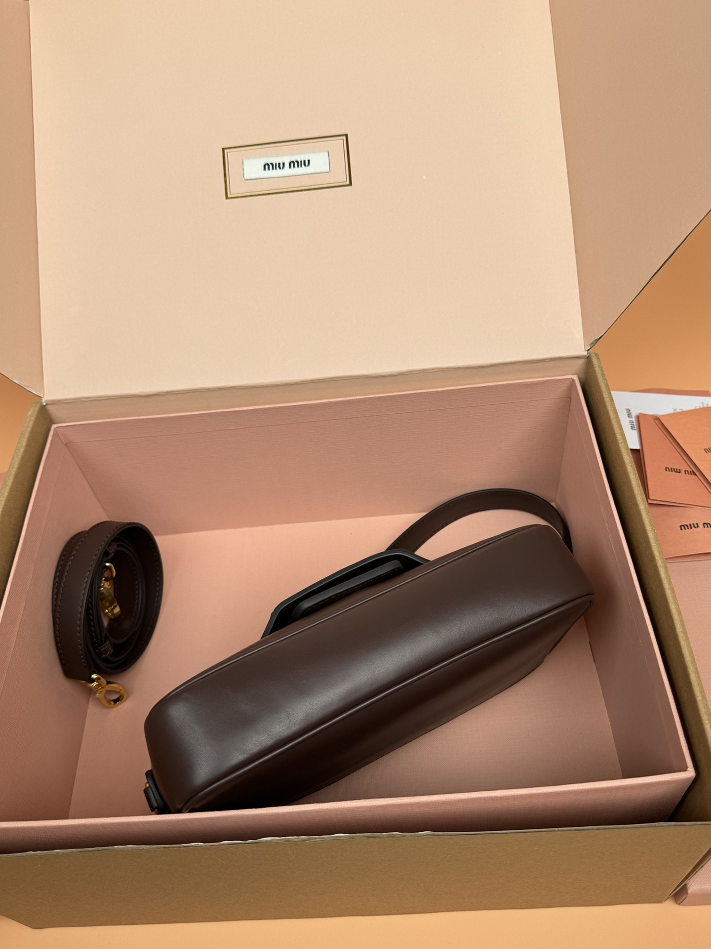 M1v M1v penny leather bag 23×13.5×5cm