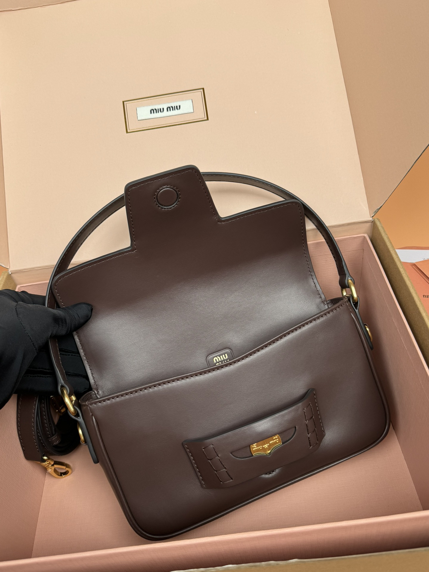 M1v M1v penny leather bag 23×13.5×5cm