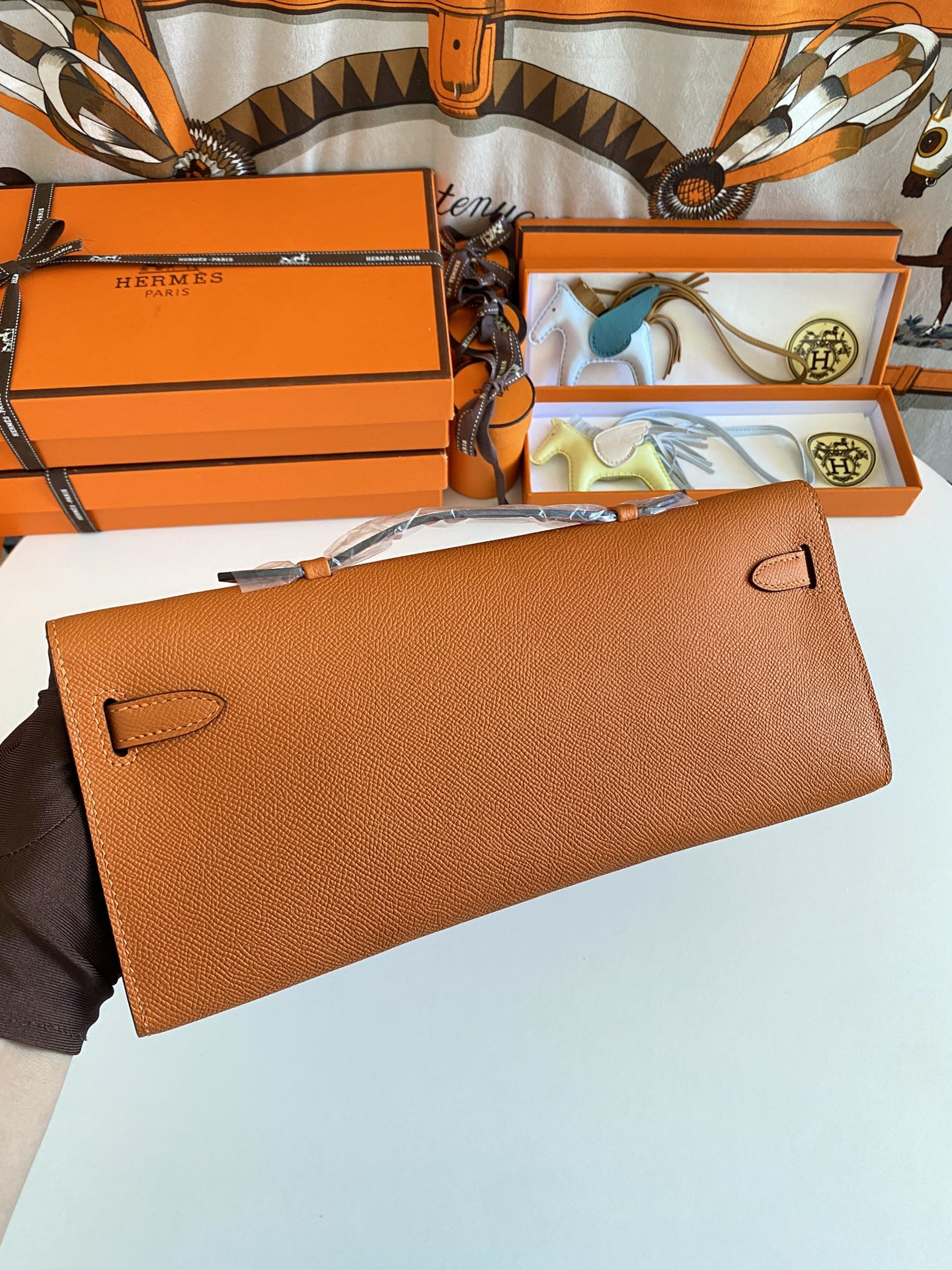 H**mes kelly cut 31cm epsom leather