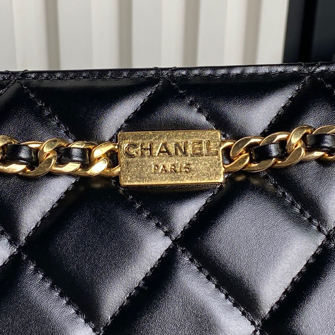 Ch*el 24k handbag 13×27×7cm
