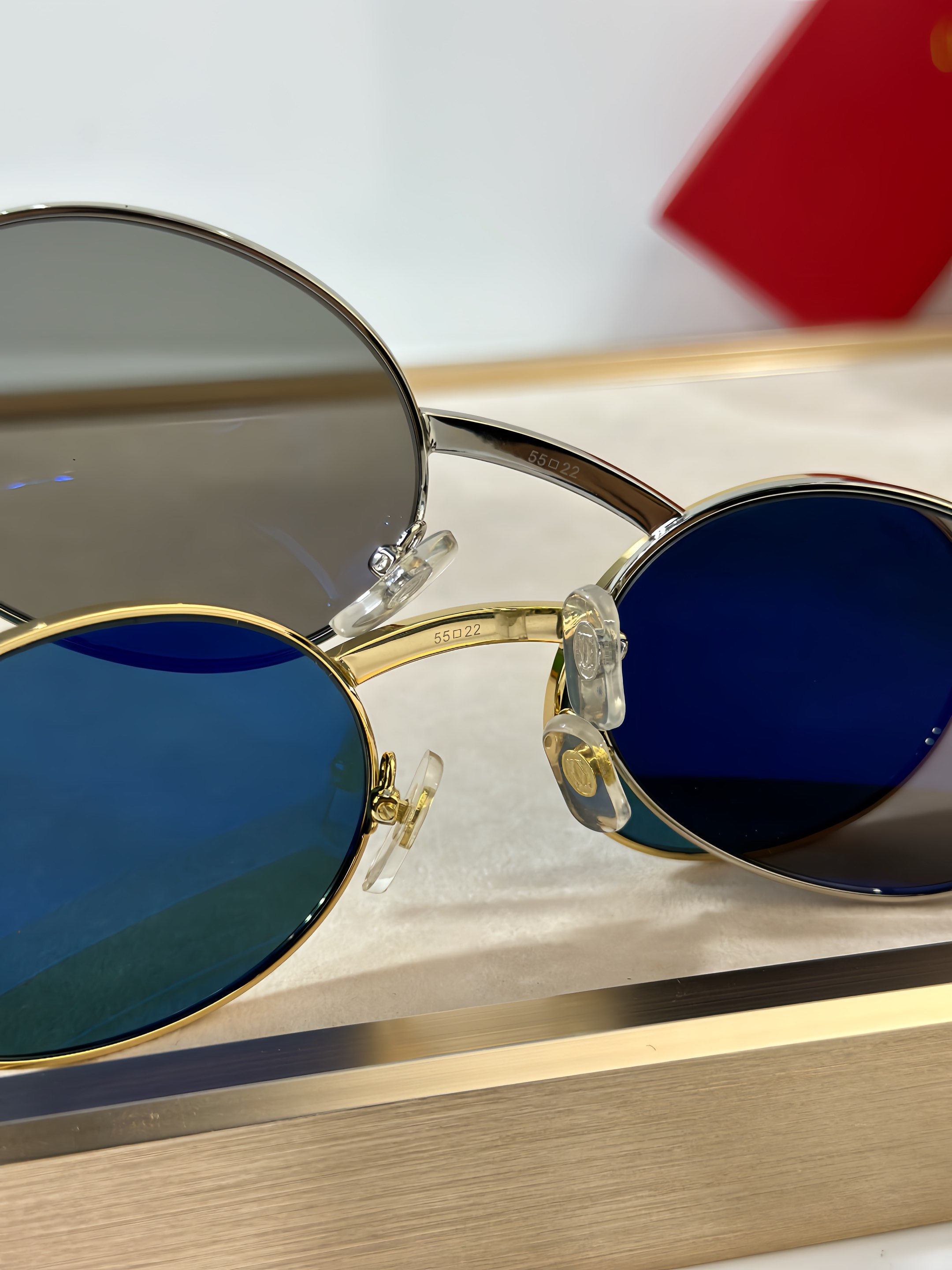 Ca*t*er glasses ct0464s 55-22-145