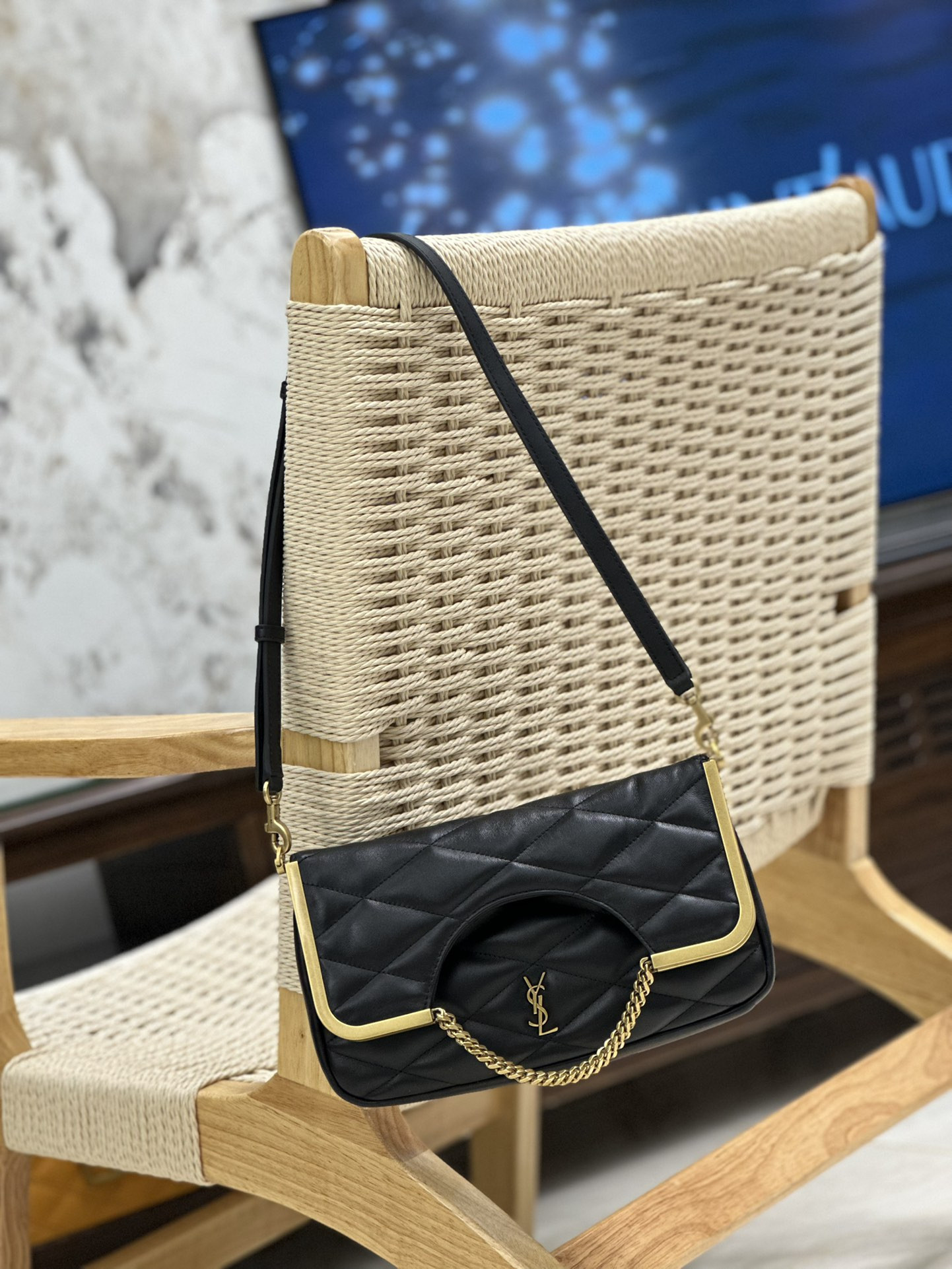 Y*L 87 in quilted lambskin 26x13x5cm