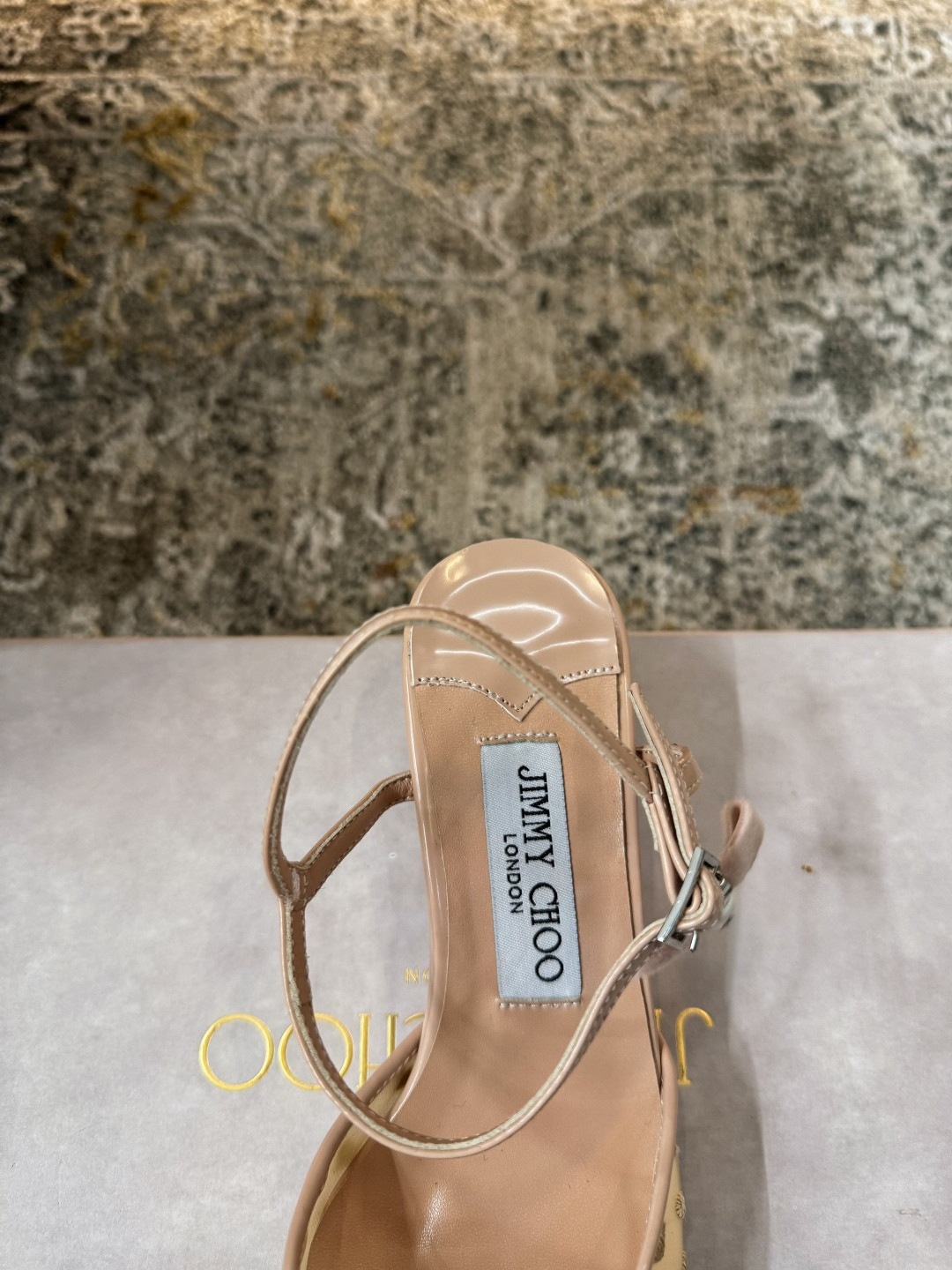 ua Ji*y Ch* aren slingbacks 4.5cm
