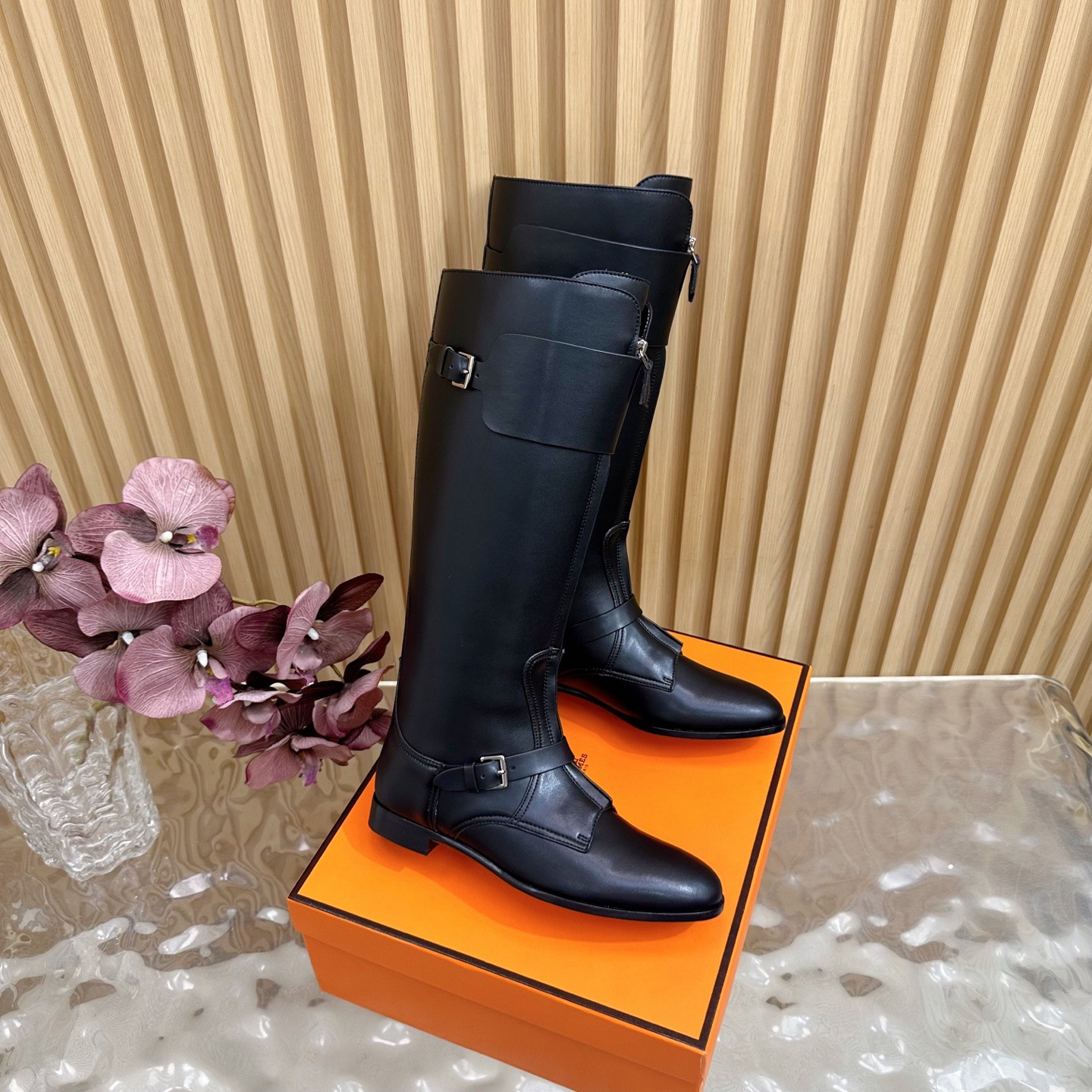 ua H**mes kelly jumping boots