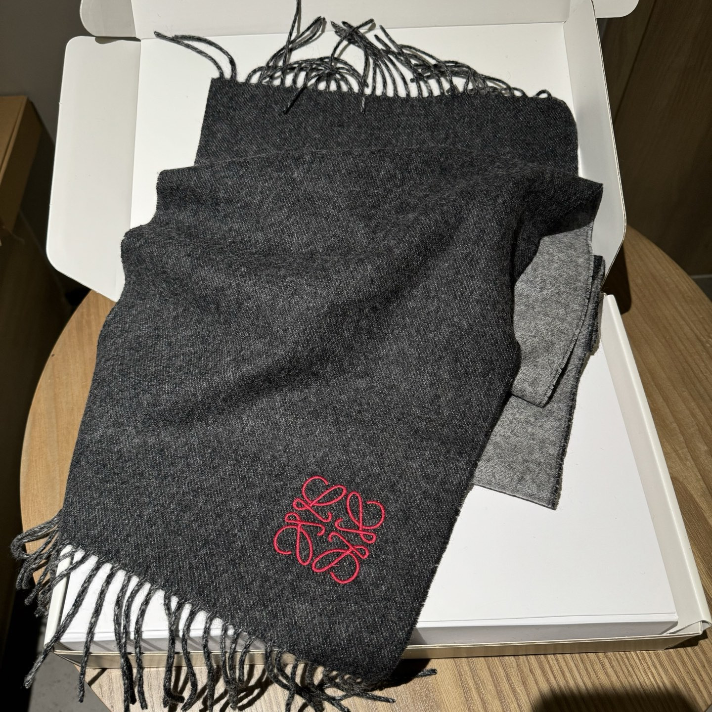 L0ew* scarf 35x190cm 100% lamb cashmere