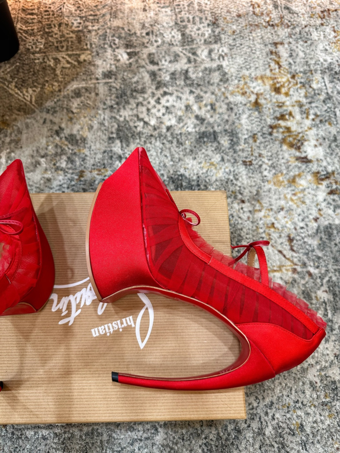 ua Ch**an louboutin 150mm pumps